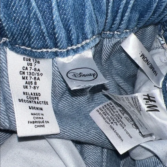 H&M Kids Blue Mickey Mouse Jeans - Picture 6 of 6